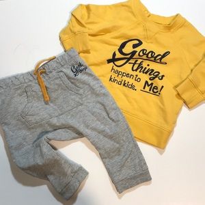 Boys | H&M Good Things Happen Sweat Suit Set